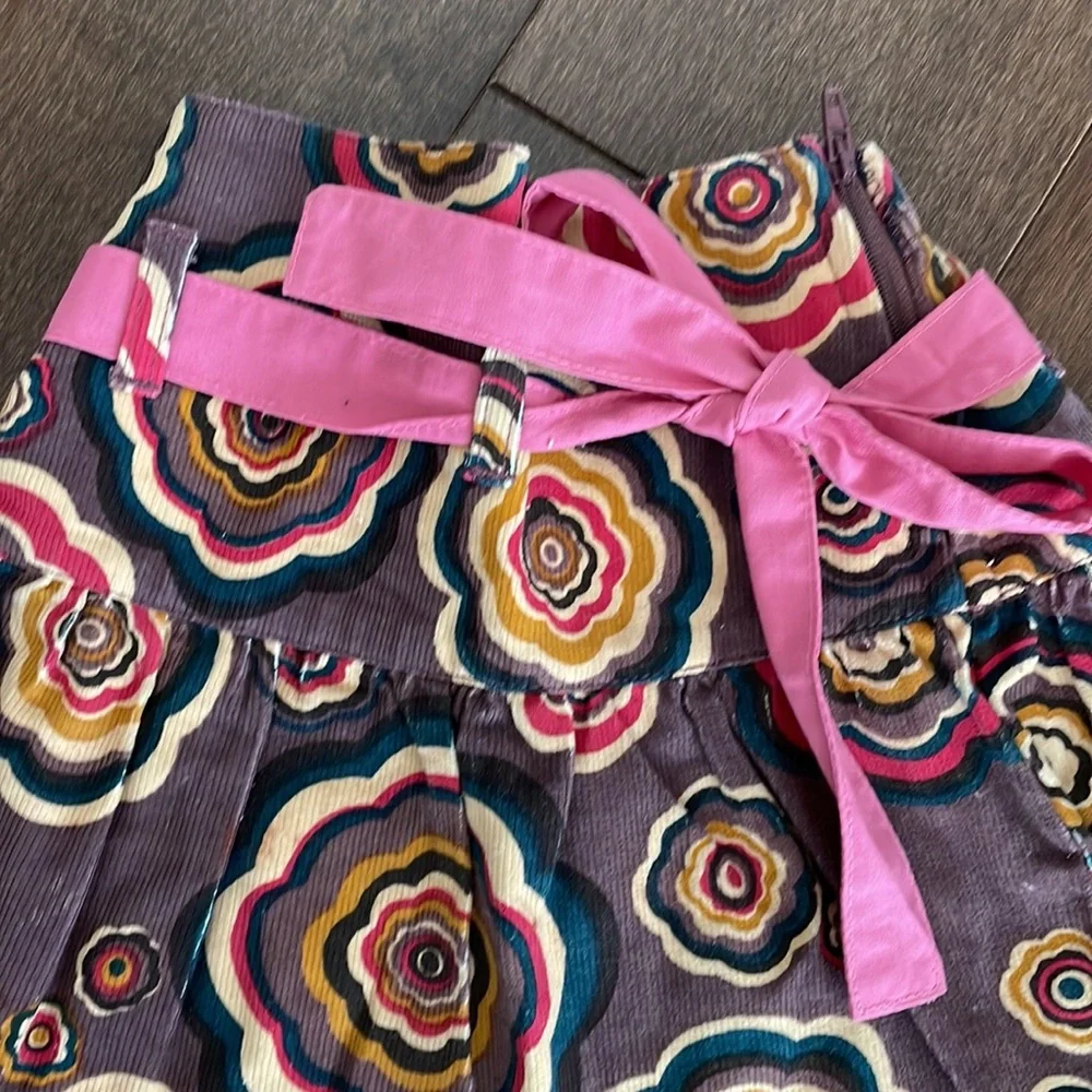 ChenOne Baby Girl’s Floral Tee with Skirt Matching Set - Picture 9 of 14